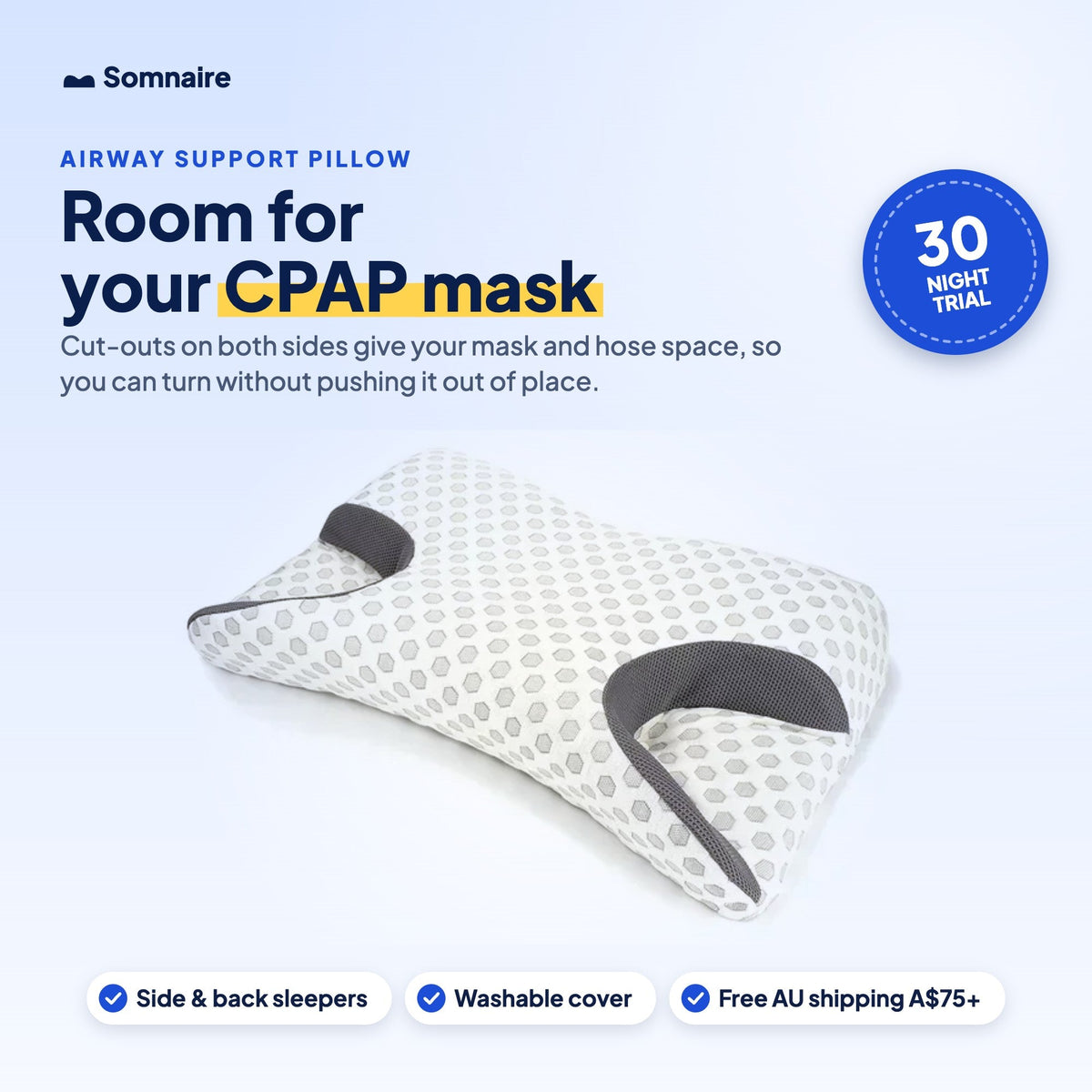 CPAP Pillow Guide: How to Sleep on Your Side With a CPAP Mask
